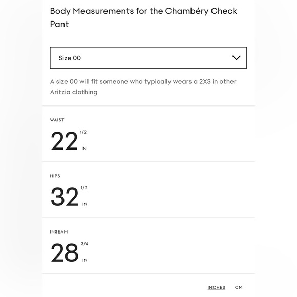 Aritzia Wilfred Chambéry Check Pant in Charcoal/Black - Size 00 - Picture 13 of 14